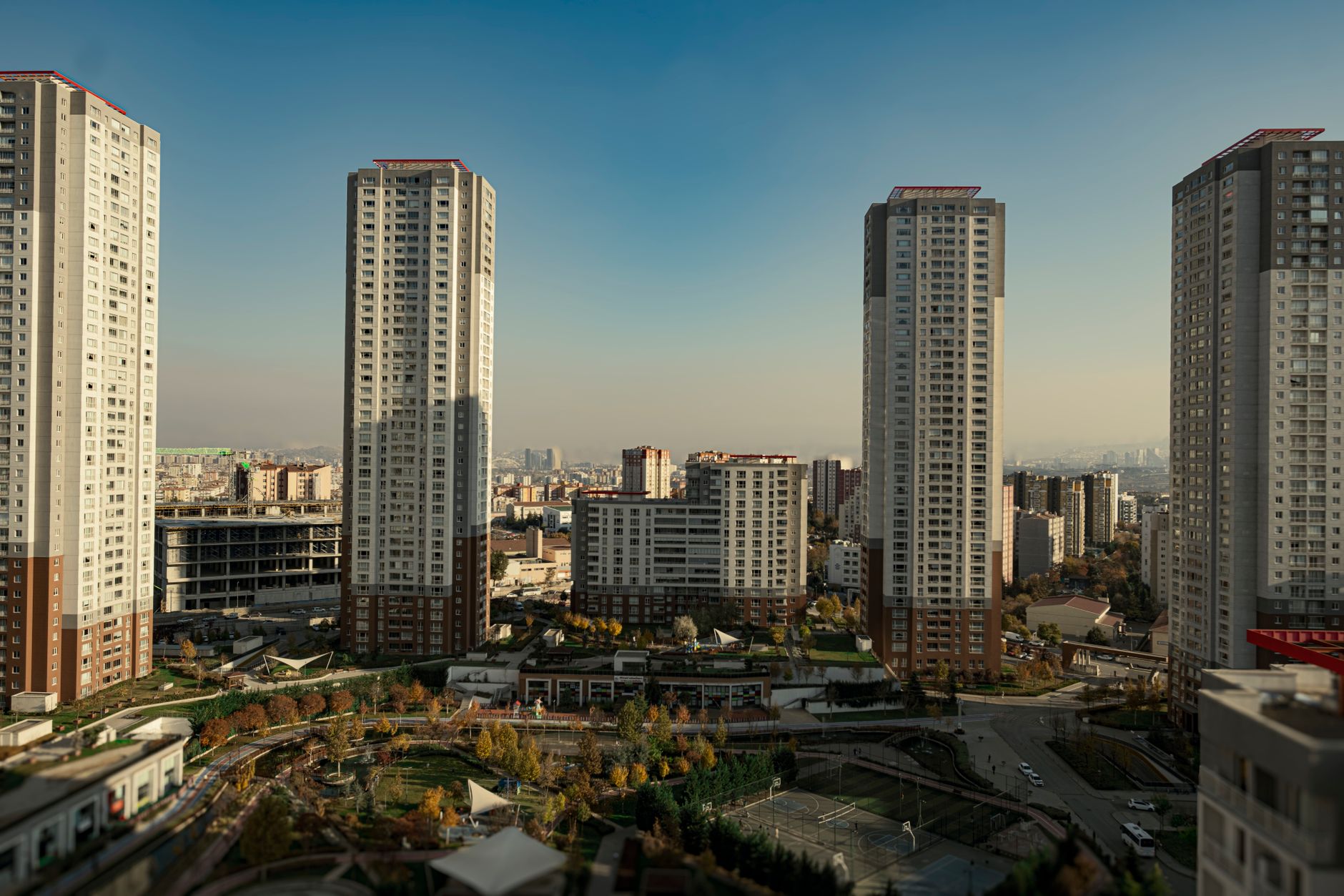 High-rise buildings in Ankara, Turkey showcasing modern architecture and urban living. — Troubleshooting Common IPTV Issues:
